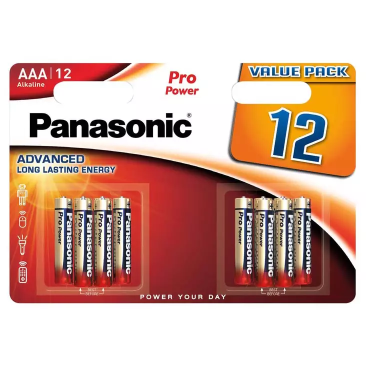 PANASONIC Pro Power AAA paristo 12kpl/pkt - Paristot - 00265969 - 1