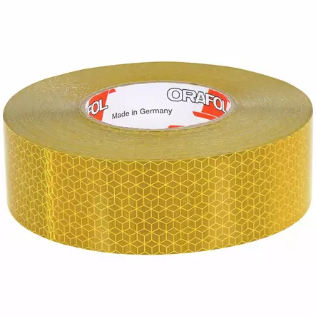 HEIJASTINTEIPPI KELT. 50MMX50M ECE R104 - Teipit, kelmut ja suojat - ST100662A - 1