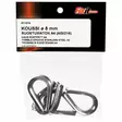KOUSSI 8MM A4 4KPL - Koussit vaijerille - IP1107A - 2