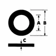 KUPARIALUSLAATTA LAJITELMA 115KPL - Hydrauliikkatiivisteet - T04KITA - 2