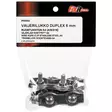 VAIJERILUKKO DUPLEX 6MM A4 4KPL - Hakaset ja lukot - IP5305A - 3