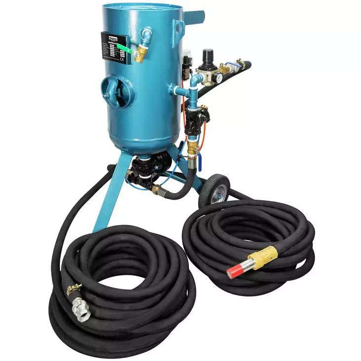 HIEKKAPUHALLIN 60L 4,8MM AMMATTIMALLI - Hiekkapuhallus - XH60A - 1