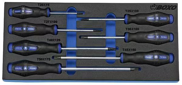 TORX-RUUVITALTTASARJA BOXO - Työkaluvaunut - 284-BX005TA - 1