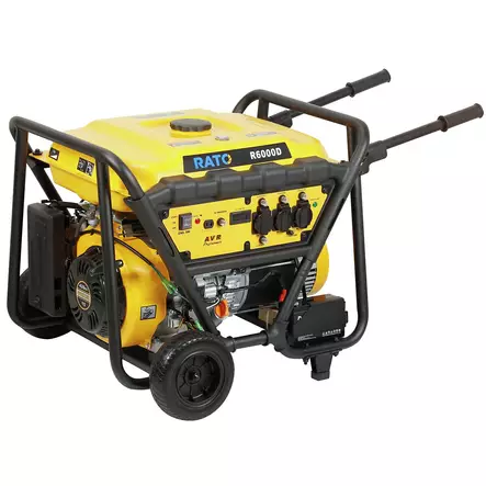 AGGREGAATTI 6,0KW R6000D AVR SÄHKÖSTARTTI BENSA - Aggregaatit - R6000D - 1