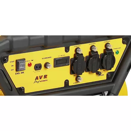 AGGREGAATTI 6,0KW R6000D AVR SÄHKÖSTARTTI BENSA - Aggregaatit - R6000D - 2