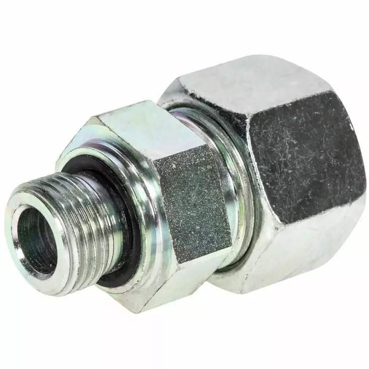 PERUSLIITIN 12MM-1/4 BSP ULKOKIERRE ED-TIIVISTYS - Hydrauliikkaliittimet - DIN1151204S-ED - 1