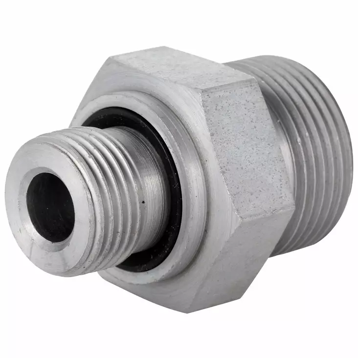 PERUSLIITIN 30MM-1 BSP ULKOKIERRE ED-TIIVISTYS - Hydrauliikkaliittimet - DIN1153016S-ED - 1