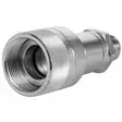 PIKALIITIN RUNKO 1/4" NPTF KIERRETTÄVÄ FASTER - Hydrauliikkaliittimet - PVVM114NPTF - 1