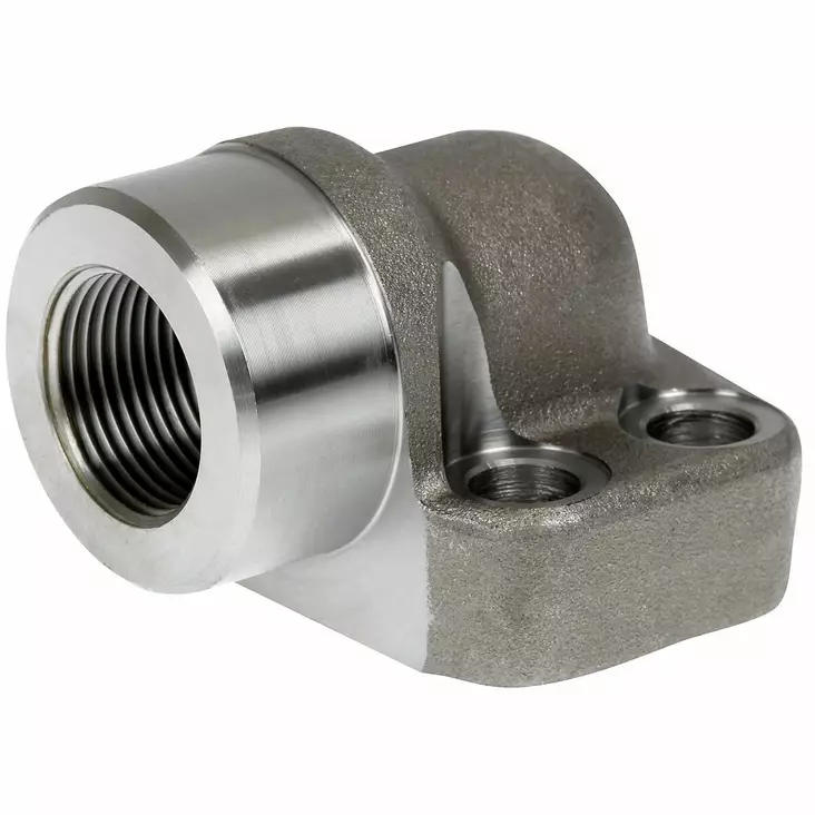 SAE-KIINTOLAIPPA 3/4 BSP 90 6000PSI - Hydrauliikkaliittimet - AFS40290G - 1