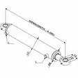 HYDRAULISYLINTERI 80X50X400 - Hydrauliikkasylinterit - HS8050400J - 2