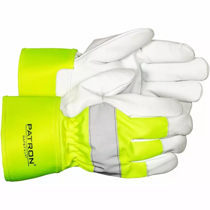 TYÖKÄSINEET 11 HI-VIS NAHKAA TURVAR - Työkäsineet - SH11811K - 1