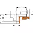 SUUNNATTAVA L-LIITIN 8MM - Hydrauliikkaliittimet - DIN30408L - 2