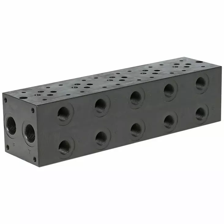 CETOP 3/NK6 3/8 5-PAIKKAINEN POHJALEVY - Hydrauliikkaventtiilit - NG6506FESL - 1
