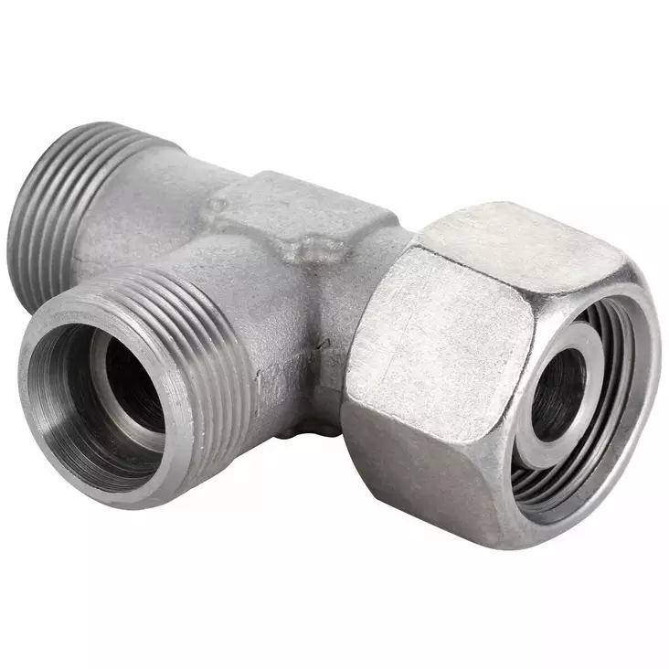 SUUNNATTAVA L-LIITIN 22MM ESIASENNETTU - Hydrauliikkaliittimet - DIN30422DKOL - 1