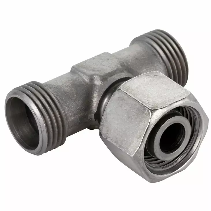 SUUNNATTAVA T-LIITIN 12MM - Hydrauliikkaliittimet - DIN30312L - 1