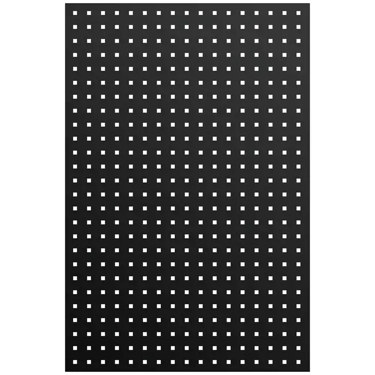 REIKÄLEVY 665X980MM MUSTA - Reikälevyt, koukut ja kiinnikkeet - KH0624M - 1