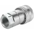 PIKALIITIN RUNKO 1/4" BSP ISO A 7241-1 FASTER - Hydrauliikkaliittimet - ANV14GASF-IP - 1