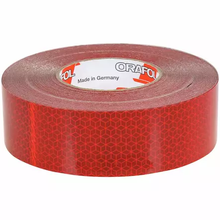 HEIJASTINTEIPPI PUN. 50MMX50M ECE R104 - Teipit, kelmut ja suojat - ST100662R - 1