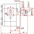 HYDRAULIPUMPPU 42 3-SRJ LAIPPALIITÄNTÄ - Hydrauliikkapumput - HP3F42S - 3