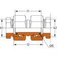 JATKOLIITIN 12MM DKOS SISÄKIERRE ESIASENNETTU - Hydrauliikkaliittimet - DIN77112DKOS - 2
