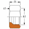 MUTTERI 10MM S M18X1.5 - Hydrauliikkaliittimet - DIN00210S - 3