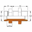 SUORA LÄPIVIENTILIITIN 25MM - Hydrauliikkaliittimet - DIN10125S - 3