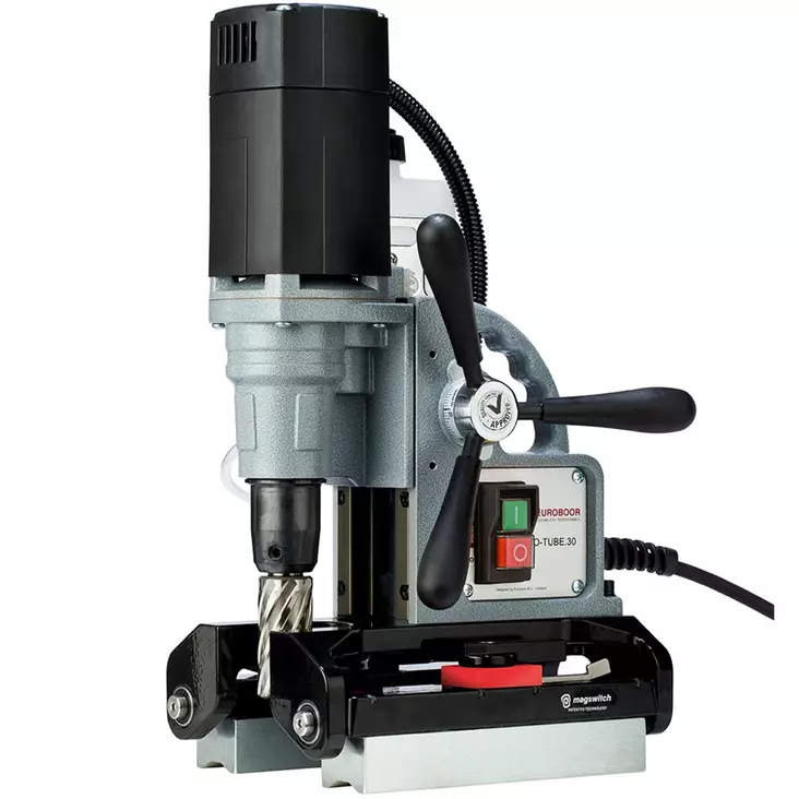 EUROBOOR max.30mm magneettiporakone putkijalalla - Porakoneet - EBTUBE30220V - 1