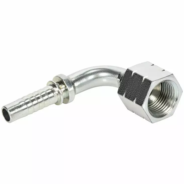 LETKULIITIN JIC 9/16-1/4 90 SISÄKIERRE - Hydrauliikkaliittimet - P225900604V - 1