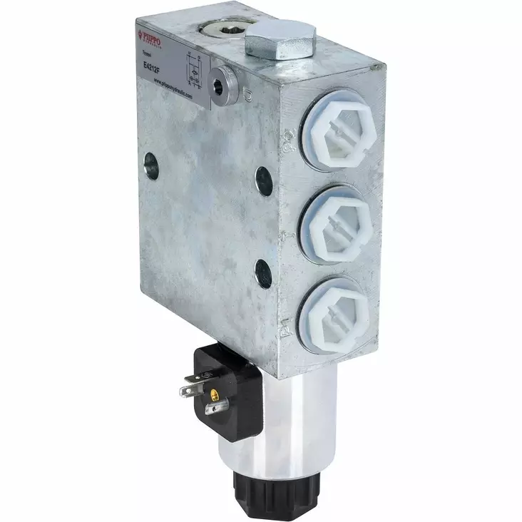 SÄHKÖSUUNTAVENTTIILI 4/2 KELLUNTAVENT 1/2 12V 75LT - Hydrauliikkaventtiilit - E4212F12V - 1